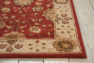 Nourison 3000 3102 Red Area Rug Detail Image