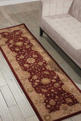 Nourison 3000 3102 Red Area Rug Runner Image