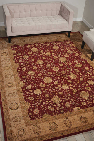 Nourison 3000 3102 Red Area Rug Room Image