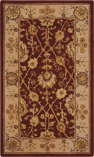 Nourison 3000 3102 Rust Area Rug