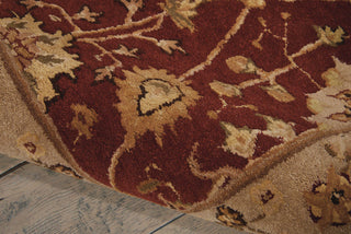 Nourison 3000 3102 Rust Area Rug Detail Image