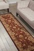Nourison 3000 3102 Rust Area Rug Room Image