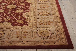 Nourison 3000 3102 Rust Area Rug Detail Image