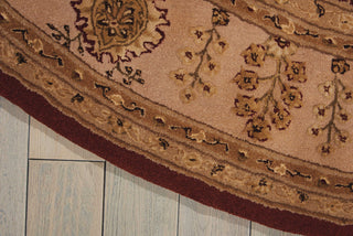 Nourison 3000 3102 Rust Area Rug Corner Image