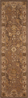 Nourison 3000 3102 Taupe Area Rug 2'3'' X 8' Runner