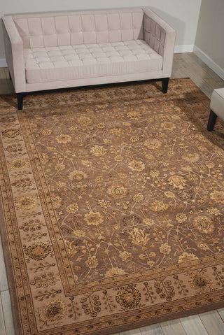 Nourison 3000 3102 Taupe Area Rug Room Image