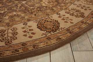 Nourison 3000 3102 Taupe Area Rug Detail Image