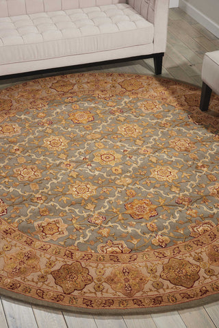 Nourison 3000 3103 Aqua Area Rug Room Image