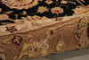 Nourison 3000 3105 Black Area Rug Detail Image