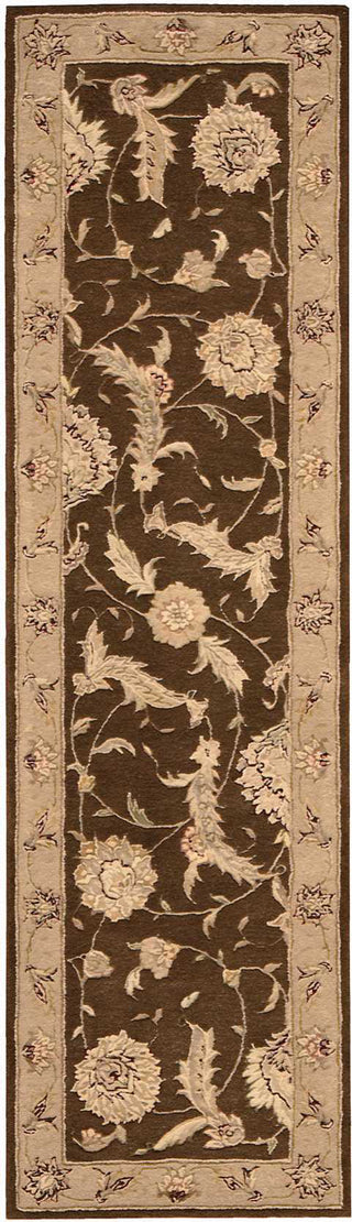 Nourison 3000 3101 Brown Area Rug Runner Image