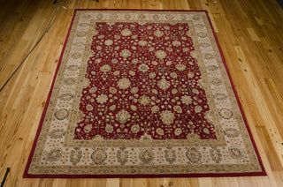 Nourison 3000 3102 Red Area Rug 8' X 10' Floor Shot Feature