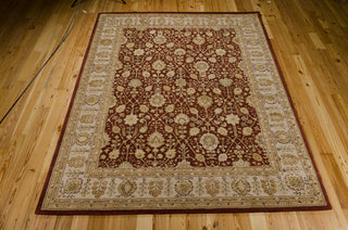 Nourison 3000 3102 Rust Area Rug 8' X 10' Floor Shot Feature