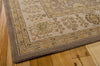 Nourison 3000 3102 Taupe Area Rug 8' X 10' Corner Shot