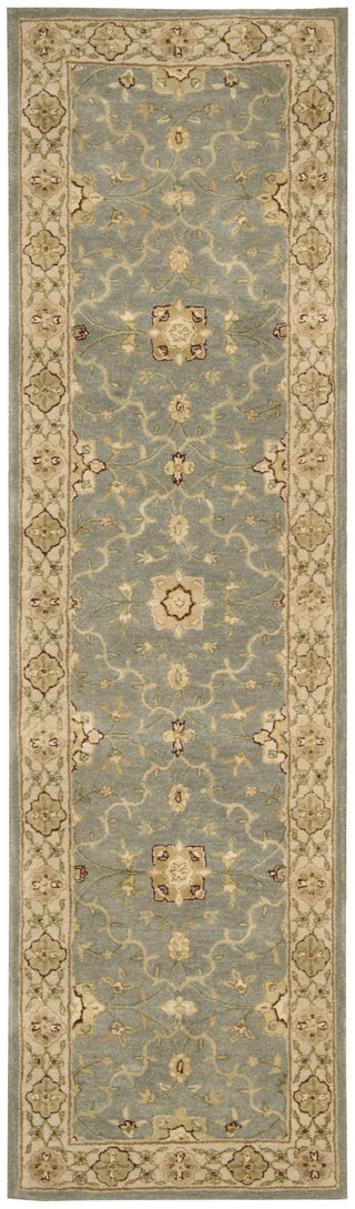 Nourison 3000 3103 Aqua Area Rug 3' X 8'