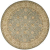 Nourison 3000 3103 Aqua Area Rug 8' Round