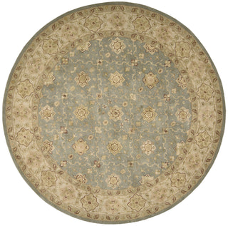 Nourison 3000 3103 Aqua Area Rug 8' Round