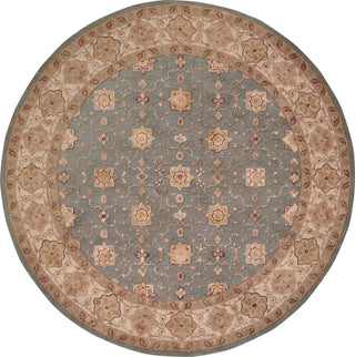 Nourison 3000 3103 Aqua Area Rug Round Image