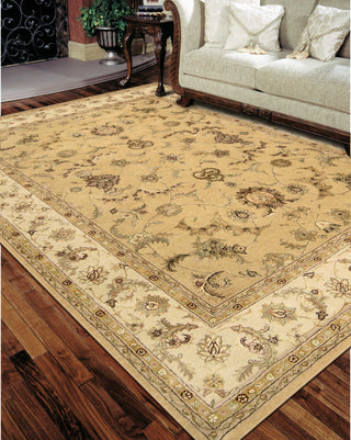 Nourison 3000 3104 Yellow Area Rug Room Image