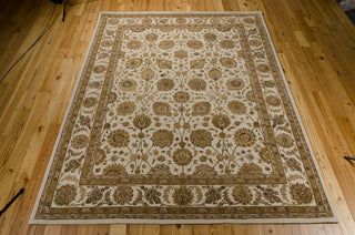 Nourison 3000 3105 Ivory Area Rug 8' X 10' Floor Shot Feature