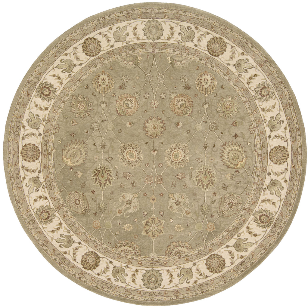 Nourison 3000 3105 Light Green Area Rug main image