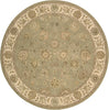 Nourison 3000 3105 Light Green Area Rug Round Image