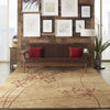Nourison Somerset ST74 Latte Area Rug Room Image