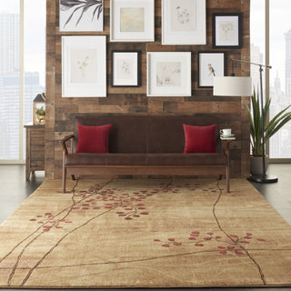 Nourison Somerset ST74 Latte Area Rug Room Image