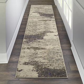 Nourison Celestial CES02 Ivory/Grey Area Rug Room Scene 3