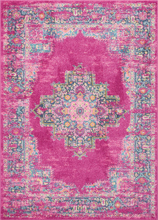 Nourison Passion PSN03 Fuchsia Area Rug Main Image