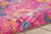 Nourison Passion PSN01 Fuchsia Area Rug Texture Image