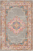 Nourison Passion PSN03 Grey Area Rug