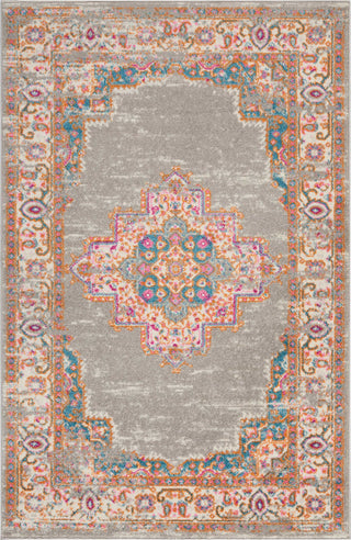 Nourison Passion PSN03 Grey Area Rug