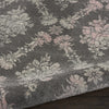 Tranquil TRA09 Grey/Pink Area Rug by Nourison Texture Image