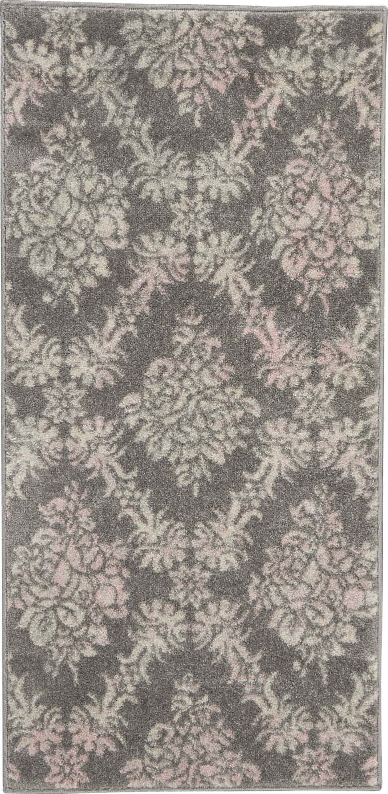 Tranquil TRA09 Grey/Pink Area Rug by Nourison main image