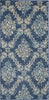 Tranquil TRA09 Navy/Light Blue Area Rug by Nourison main image