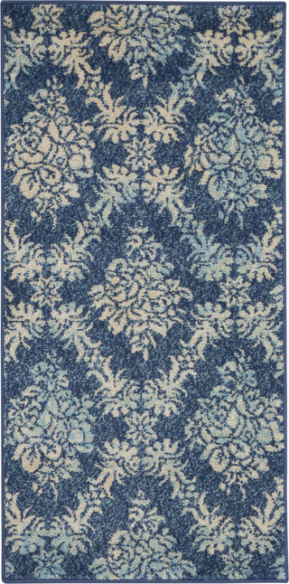 Tranquil TRA09 Navy/Light Blue Area Rug by Nourison main image