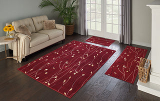 Nourison Grafix GRF15 Red Area Rug Main Image Room Scene 3