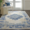 Nourison Grafix GRF14 White Area Rug Room Scene 3
