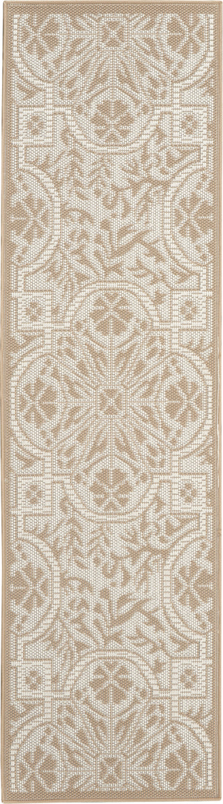 Calabas CLB02 Beige/Cream Area Rug by Nourison Main Image