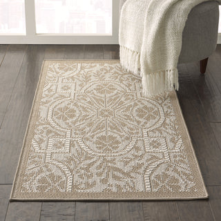 Calabas CLB02 Beige/Cream Area Rug by Nourison Main Image