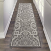 Calabas CLB02 Ivory/Grey Area Rug by Nourison Main Image