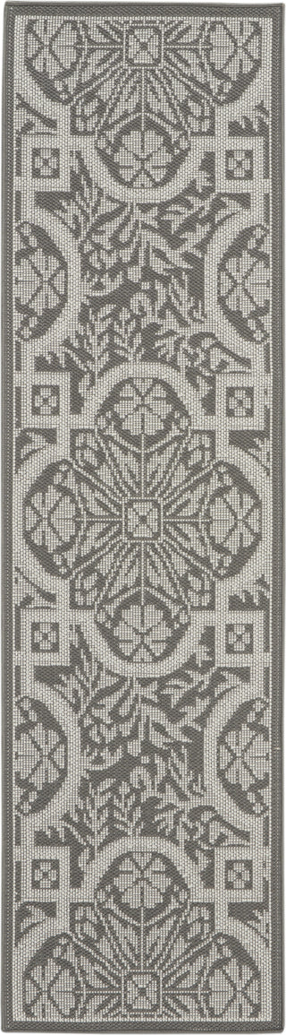 Calabas CLB02 Ivory/Grey Area Rug by Nourison Main Image