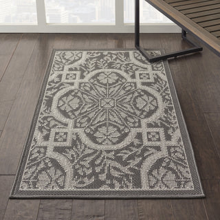 Calabas CLB02 Ivory/Grey Area Rug by Nourison Main Image