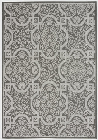 Calabas CLB02 Ivory/Grey Area Rug by Nourison Main Image