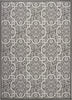 Calabas CLB02 Ivory/Grey Area Rug by Nourison Main Image