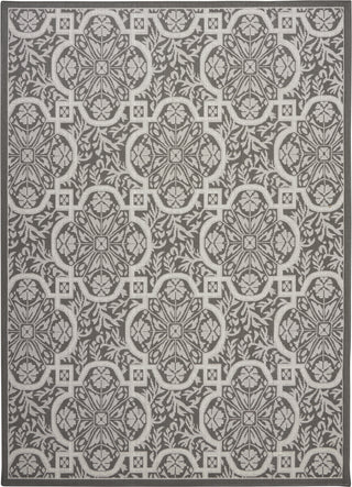 Calabas CLB02 Ivory/Grey Area Rug by Nourison Main Image