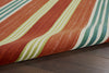 Nourison WAV01/Sun and Shade SND71 Orange Area Rug by Waverly Texture Image