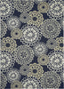 Nourison WAV01/Sun and Shade SND72 Black Area Rug by Waverly main image