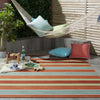 Nourison Wav01/Sun and Shade SND71 Orange Area Rug by Waverly Detail Image Feature