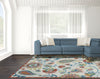 Nourison Wav01/Sun and Shade SND73 Ivory Area Rug by Waverly Room Image Feature